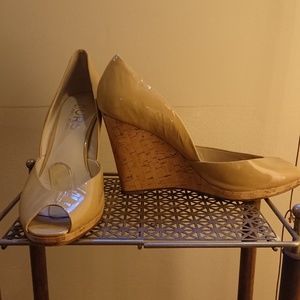 Michael Kors Nude Wedges